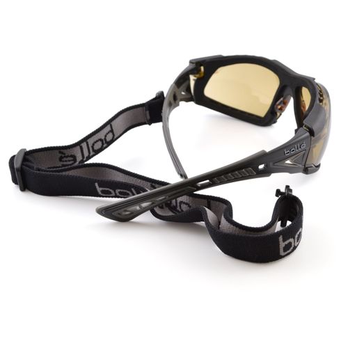 Lunettes / Masque Bollé Safety Rush+ Oculaires Noir/Gris