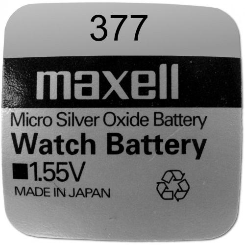 Pile de montre 377 SR626SW - SR66 Maxell