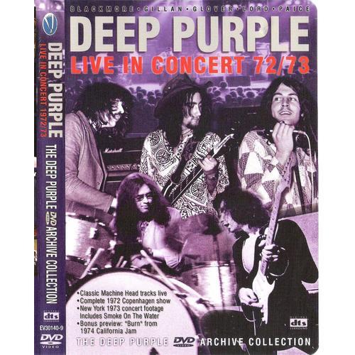 Deep Purple Live in Concert 72/73 - DVD autres zones | Rakuten