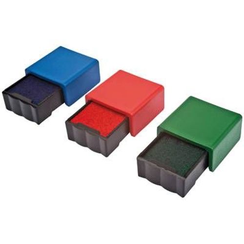 Lot De 3 Cassettes D'encre Assorties Rouge / Bleu / Vert