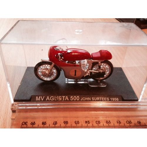 Moto Miniature Mv Augusta 500 John Surtees 1956-Altaya