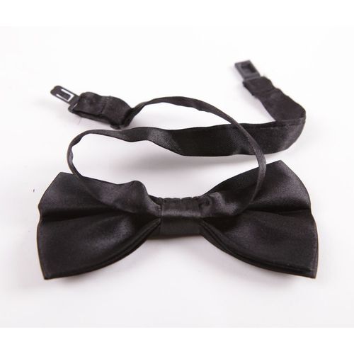 Beau Noeud Papillon Noir Homme Femme Ajustable Fermeture Clip Mat Dandy Costume Costard Classe Chic Bonne Qualité Boutique Black Sugar  