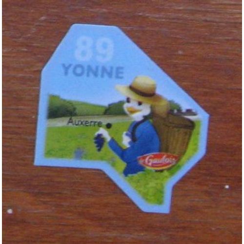 Magnet Le Gaulois Départ'aimant 89 Yonne