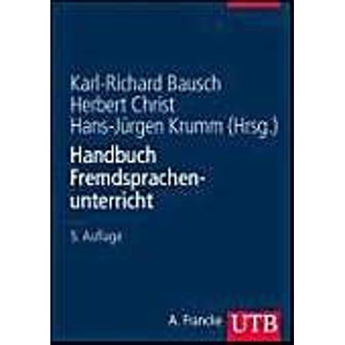 Handbuch Fremdsprachenunterricht