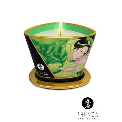 Bougie De Massage Zen - Lueur Et Caresses - Shunga Shunga Thé Vert 