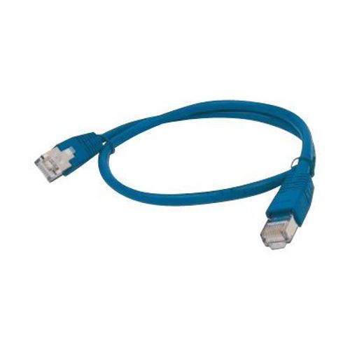 Gembird - Cordon de raccordement - RJ-45 (M) pour RJ-45 (M) - 1 m - STP - CAT 6 - moulé, bloqué - bleu