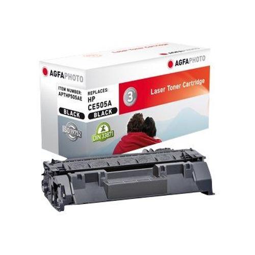 AgfaPhoto - Noir - cartouche de toner (équivalent à : HP 05A) - pour HP LaserJet P2033, P2035, P2036, P2037, P2054, P2055, P2056, P2057