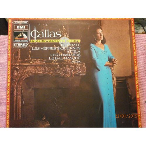 Callas Enregistrements Inedits