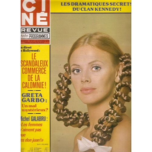 Agnes Gribe 1p/ Zoe Chauveau 1p/ Britt Ekland Couv +2p/ Raquel Welch 1/2p/ Karl Malden 4p/ Le Clan Kennedy 4p/ Greta Garbo 2p/ Elsa Glavina Poster / Galabru 4p/ Gerard Lartigau 1p/ Le Toubib Avec Delon Et Veronique Jannot 1p/ 43 
