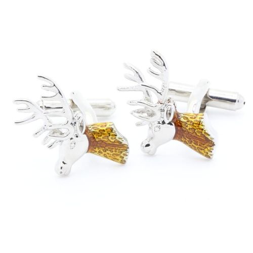 Boutons De Manchettes   Tête De Cerf