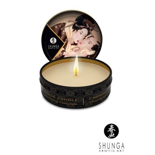 Mini Bougie De Massage Lueur Et Caresse - Shunga Shunga Chocolat 