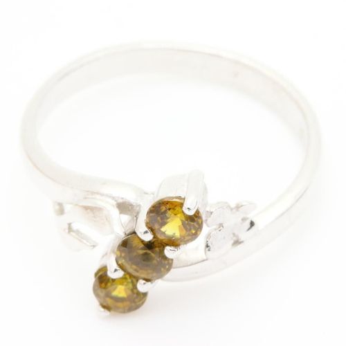 Bague Grenat Mali  . Argent  925 - Argent
