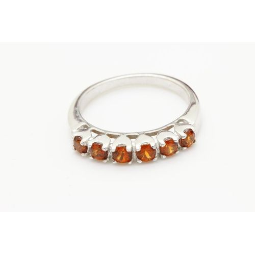 Bague Grenat Spessartite   . Argent 925 - Argent
