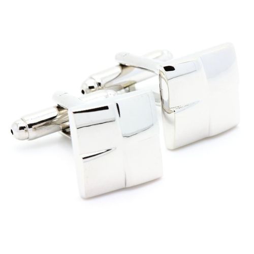 Boutons De Manchettes  Carres Miroirs