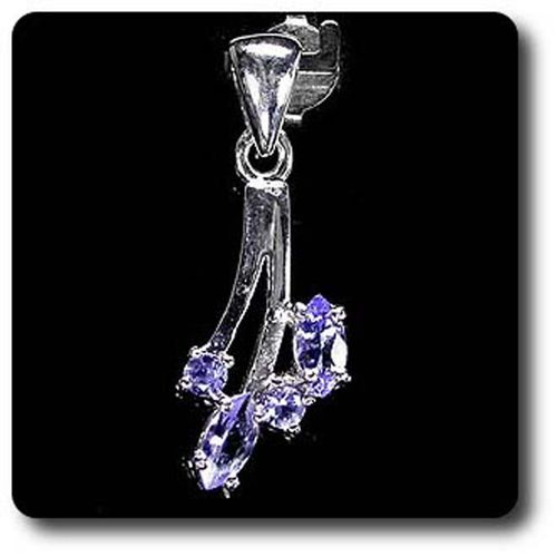 Pendentif Tanzanite  . Argent 925