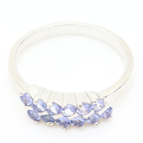 Bague Tanzanite  . Argent 925 - Argent