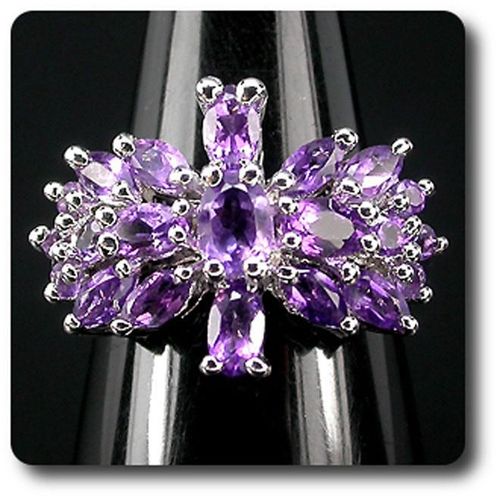 Bague Amethyste  Argent 925