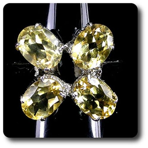 Bague Citrine   Argent 925