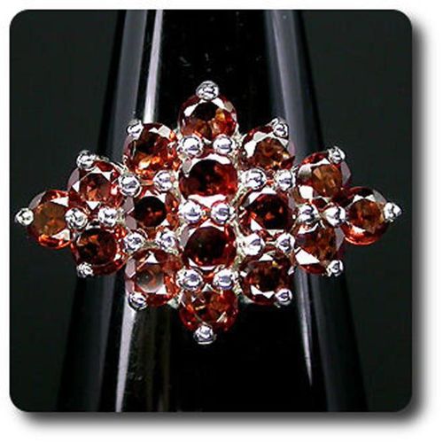 Bague Grenat  Argent 925