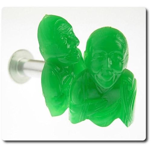 Boutons De Manchettes   Bouddha Vert