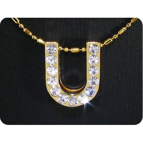 Pendentif Oxyde De Zirconium Plaqué Or 18 K - U