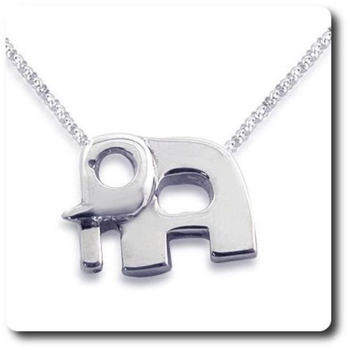 Pendentif Elephant . 2.10 G . Argent 925