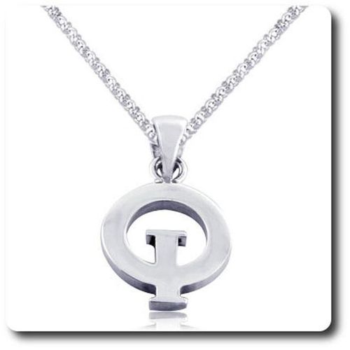 Pendentif Lettre " Q " . Argent 925