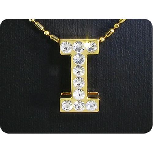 Pendentif Oxyde De Zirconium Plaqué Or 18 K - I