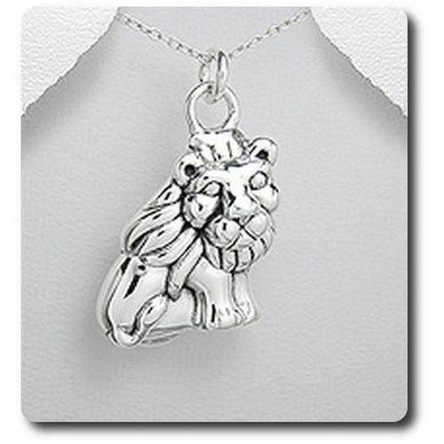 Pendentif Signe Du Zodiac Lion   Argent 925