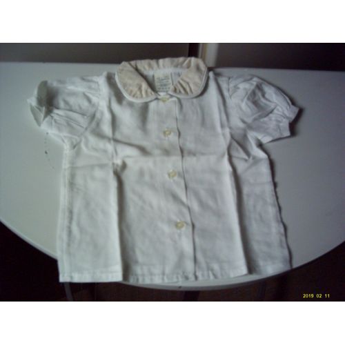 Chemise Blanche 12 Mois.