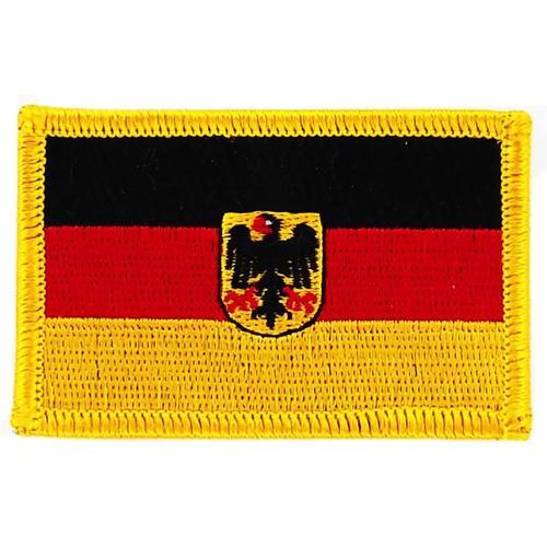 Écusson drapeau allemand 76 cm insigne national brodé -  France