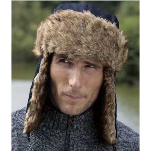 Chapka Grand Froid Microfibres Deperlantes & Fourrure.