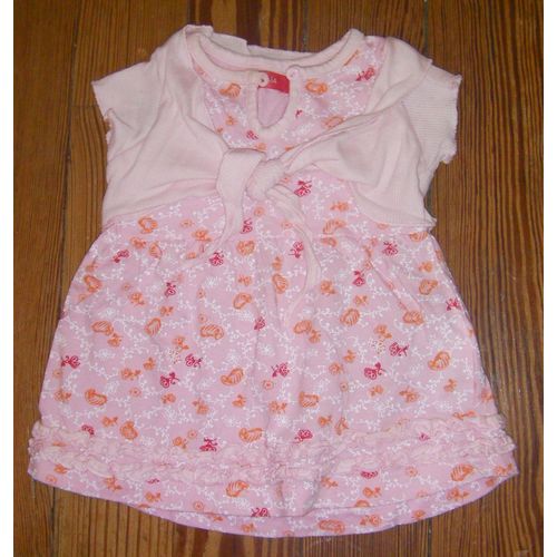 Robe Rose Tissaia - Taille 6 Mois