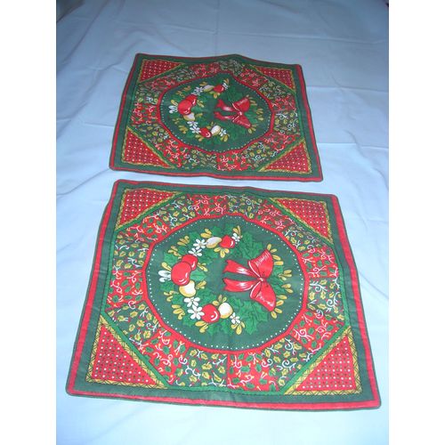Lot De 2 Housses De Coussins 40 X 40 Cm.