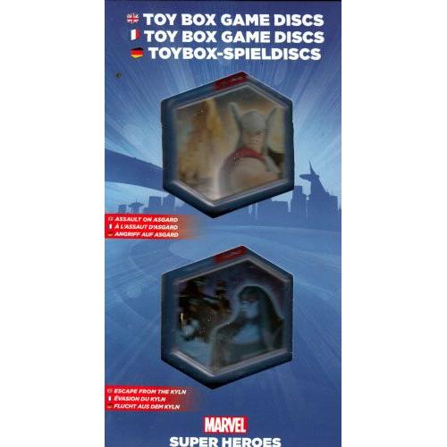 Disney Infinity 2.0 : Pack 2 Toy Box Game Discs - Thor + Ronan