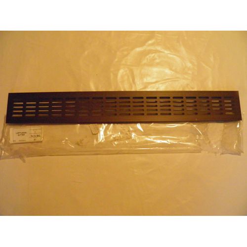 Grille Aération Ameublement 605x80mm Alu anodisé bronze foncé RENSON