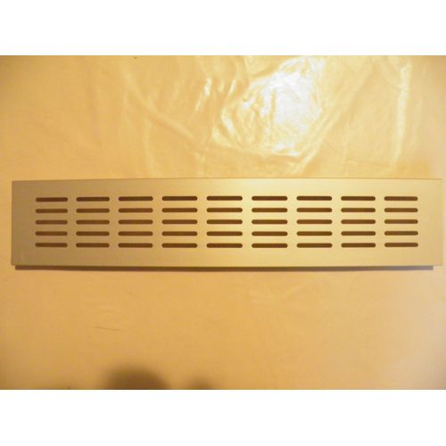 Grille Aération Ameublement 400x80mm Alu Anodisé Naturel, Renson