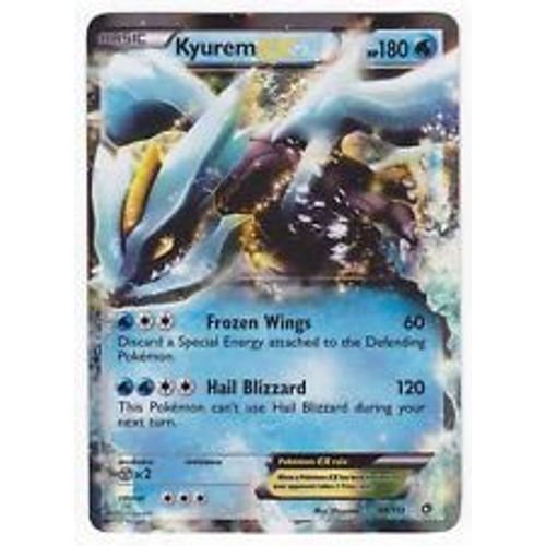 Kyurem Ex Ultra Rare, Version Anglaise Legendary Treasur 44/113