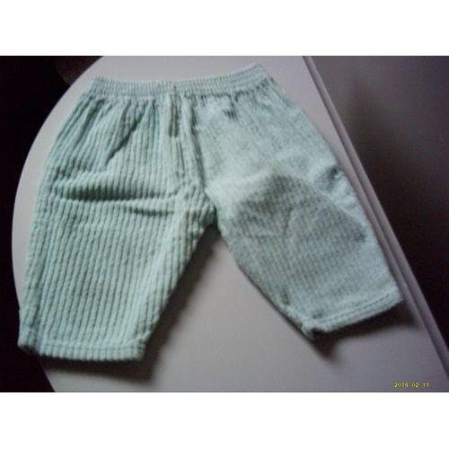 Pantalon En Velours Vert Clair 1 Mois Novalis