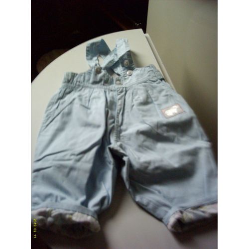 Pantalon Polaire En Bleu Ciel 3 Mois