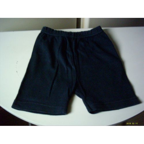 Short Garçon En Bleu Marine 4 Ans.