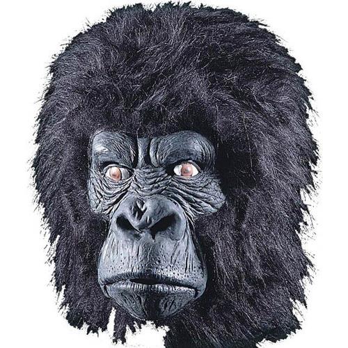 Masque Gorille Complet Avec Poils Latex