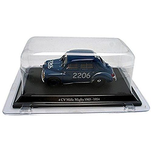 Eligor - G1153009 - Véhicule Miniature - Modèles À L'échelle - Renault 4 Cv - Mille Miglia 54 - Echelle 1/43