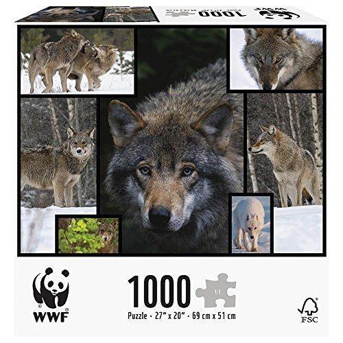 Wwf - 87 - Puzzle Classique - Loups - 1000 Pièces