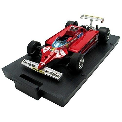 Brumm - R368 - Véhicule Miniature - Modèle À L'échelle - Ferrari 126 C2 - Gp Monte-Carlo 1981 - Echelle 1/43