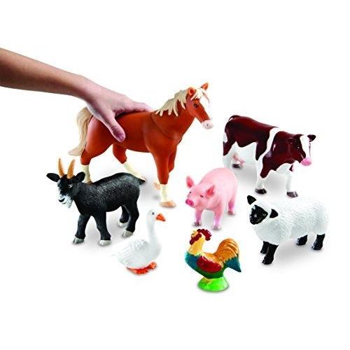 Jumbo Farm Animals Set Of 7