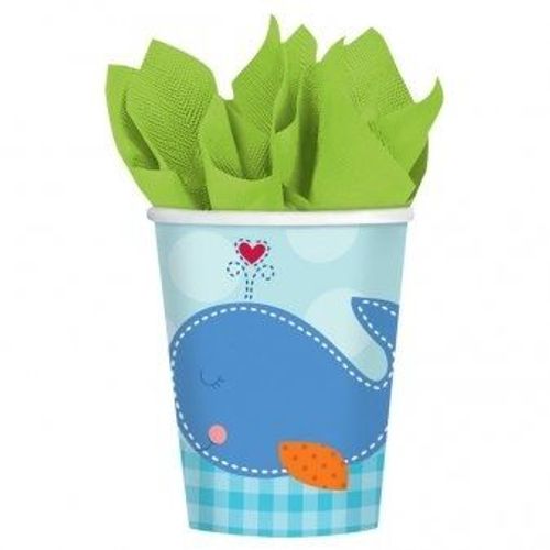 Amscan Ahoy Gobelet De Fête Pour Petit Garçon 255 Ml