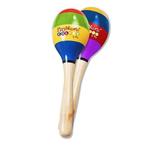 Reig - 7049 - Percussion - Maracas En Bois