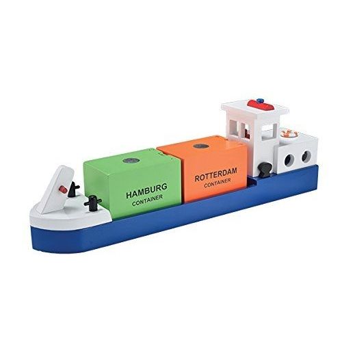 New Classic Toys - 0904 - Maquette De Figurine - Péniche - Série Ligne Portuaire