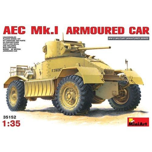 Miniart 1:35 - Aec Mk.1 Armoured Car - Min35152